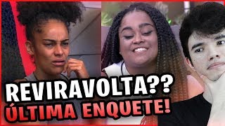 🔥BBB19 REVIRAVOLTA ÚLTIMA ENQUETE mostra quem sai entre GABRIELA E RÍZIA 0704  Domingo [upl. by Heinrik]