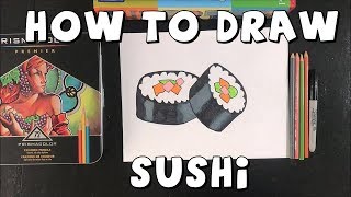 How to Draw Sushi [upl. by Olegnaid113]