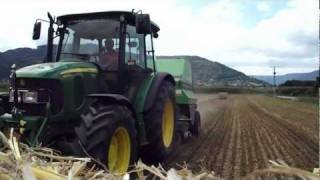 John Deere 5090R au Pressage de la Paille   HD [upl. by Llewol]