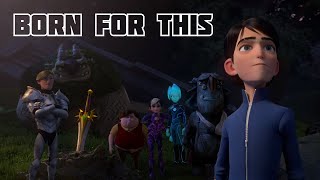 Born For This  Trollhunters x 3 Below x Wizards  Tales Of Arcadia AMV [upl. by Alamak158]