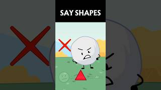 BFDI Characters quotSaying Shapesquot Game Animation OG By kirkiimad  bfdi animation bfb tpot [upl. by Post]