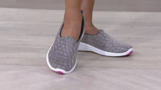 Vionic Orthotic Mesh Slipon Sneakers  Hydra on QVC [upl. by Amitaf]