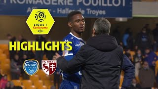 ESTAC Troyes  FC Metz 10  Highlights  ESTAC  FCM  201718 [upl. by Jaine]