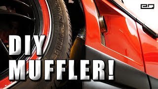 DIY Muffler Build Sound Level and Back Pressure Test [upl. by Crespo]