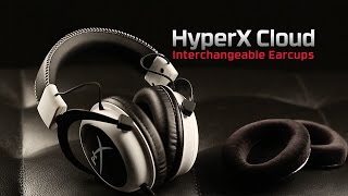 可替換式耳罩  HyperX Cloud 耳機 [upl. by Betthezel673]