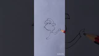 how make to draw pakdam pakdai cartoon Don drawing with by pencil [upl. by Nyleahcim]