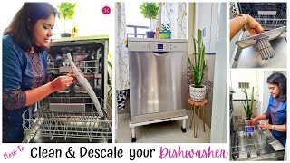 10 Tips and Tricks to Clean Your Dishwasher  How to Clean and Descale Your Dishwasher [upl. by Anola]