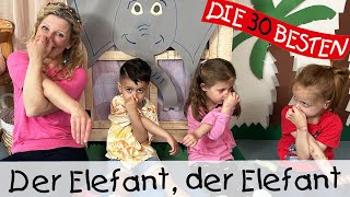 👩🏼 Der Elefant der Elefant  Singen Tanzen und Bewegen  Kinderlieder [upl. by Hoopes70]