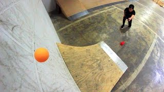 INCREDIBLE PINGPONG TRICK SHOTS 2 [upl. by Sylas]