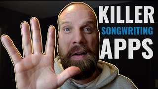 5 Great Apps for SONGWRITING  How to write a song ON THE GO [upl. by Mcguire]