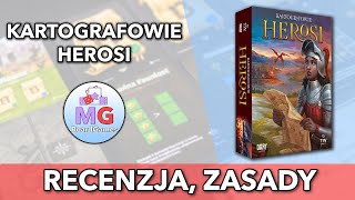 KARTOGRAFOWIE HEROSI  Recenzja Zasady [upl. by Teddi]