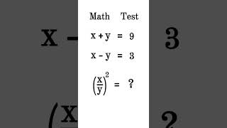 Maths test 9 sagivmaths shorts basicmaths mathstest jee ntpcrrb tnpsc upsc bankexam ssc [upl. by Stone]