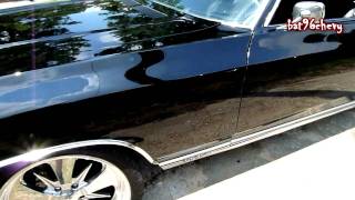 71 Chevy Monte Carlo SS on 20quot Budniks  HD [upl. by Quillon]