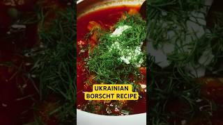 Easy borscht recipe  shorts borschtrecipe [upl. by Ecirbaf]