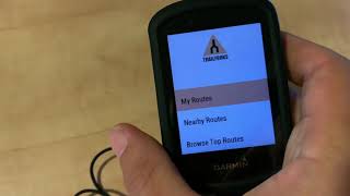 How to create a TrailForks route on Garmin edge 530 [upl. by Karilynn940]