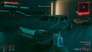 Read the message from the Megabuilding H10 Administration  Cyberpunk2077 How to get your car back [upl. by Eimaj]