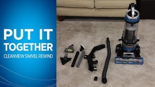 How to Assemble Your BISSELL® Cleanview® Swivel Rewind Pet Vacuum [upl. by Hamal]