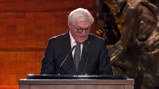 Speech by HE Dr FrankWalter Steinmeier President of Germany [upl. by Ellehcar]