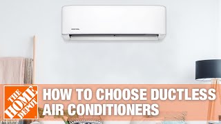 How Do Ductless Air Conditioners Work  The Home Depot [upl. by Enar]