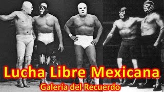 LUCHA LIBRE MEXICANA Galería del Recuerdo Época de Oro  3 [upl. by Foskett477]