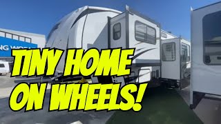 FINALLY AN ALL NEW FLOORPLAN IN A LUXURY 5TH WHEEL [upl. by Niattirb]