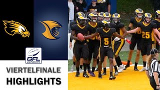 GFL Juniors  Berlin Adler vs Wiesbaden Phantoms  Viertelfinale 2023  HIGHLIGHTS [upl. by Inaniel]