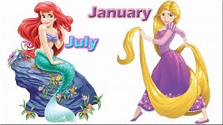 Your Birth Month Is Which Princess You Are [upl. by Teeniv394]