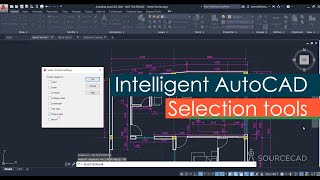 Three intelligent AutoCAD selection tools [upl. by Shina]