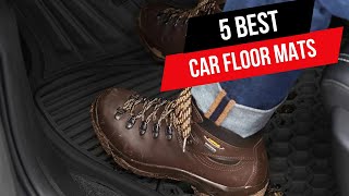 5 Best Car Floor Mats in 2024🔥 [upl. by Caitrin]