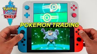 How to trade in Pokemon Sword and Shield [upl. by Annoval858]