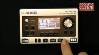 Boss Micro BR BR80 Review from Acoustic Guitar [upl. by Ribaj]