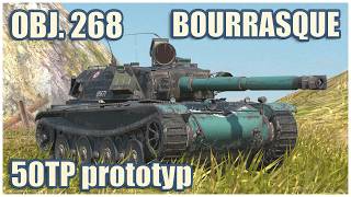 Bourrasque 50TP prototyp amp Object 268 • WoT Blitz Gameplay [upl. by Lambrecht62]