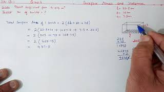 Ch 13 Ex 131 Q 4 Surface Areas and Volumes  Ncert Maths Class 9  Cbse [upl. by Charin]