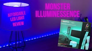 Monster Illuminessence Large Space LED Mood Light Kit Review [upl. by Geiss]