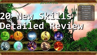 Titan Quest in 2024 ATLANTIS  All 20 NEW Skills Detailed Review [upl. by Selassie]