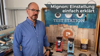 Eureka Mignon Silent Range richtig einstellen  Tutorial [upl. by Guod]