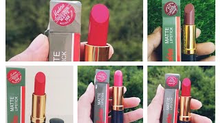 Medora Lipstick Shades amp Price  Review By Noor Ali [upl. by Garzon]