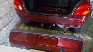 Ford Fiesta Rear Bumper Removal [upl. by Miah]