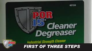 POR15 Cleaner Degreaser [upl. by Sulecram]