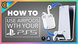 HOW TO connect AIRPODS to your PS5  EASILY Tutorial using Skull and Co Audiostick [upl. by Terrell]