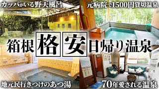 【箱根旅行】格安日帰り温泉4選！ [upl. by Nyberg]