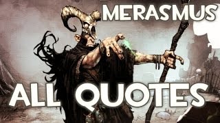 Team Fortress 2  Merasmus Quotes [upl. by Marguerita]