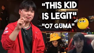 REACTIONS to T1 Smash GAPPING GENG [upl. by Adnilre229]