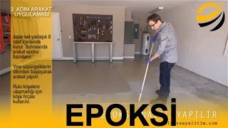 Epoksi Nasıl Yapılır  5 Adımda Basitçe Epoksi Zemin Kapla [upl. by Norvun]