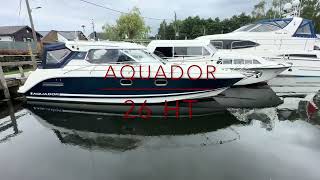 Aquador 26 HT ‘Wild Goose’ for sale at Norfolk Yacht Agency [upl. by Emiatej]