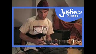 Finger Tapping Basics Guitar Lesson How to play [upl. by Atteynek]