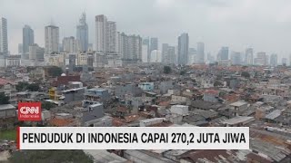 Penduduk di Indonesia Capai 2702 Juta Jiwa [upl. by Eanerb]