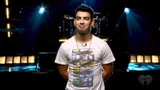 Joe Jonas Plays Would You Rather  iHeartRadio Concert Interview [upl. by Nirrek]