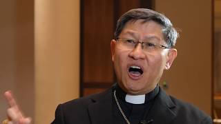 Our next Pope Cardinal Luis Antonio Tagle talks to Colm Flynn [upl. by Colvin]