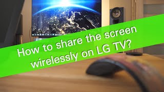 How to share your PC or laptop screen wirelessly on LG TV [upl. by Asoj]